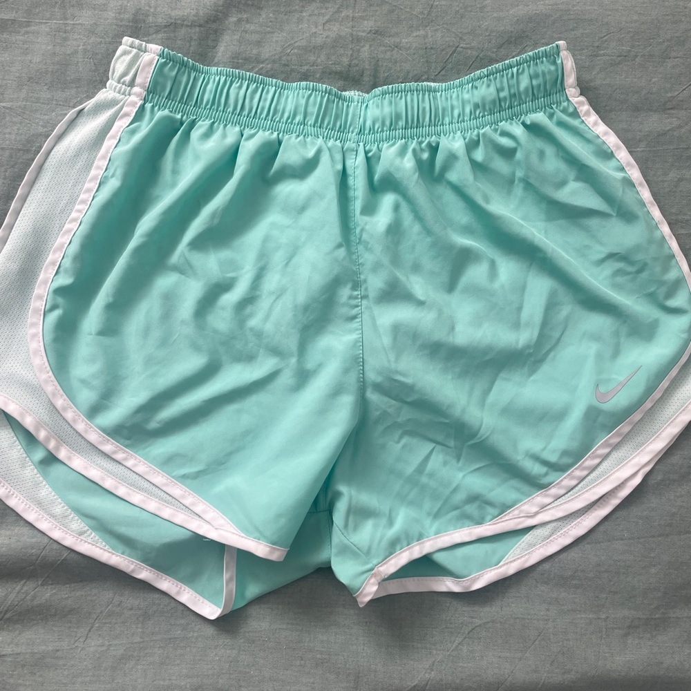 Mint Green Nike Dri-Fit Shorts